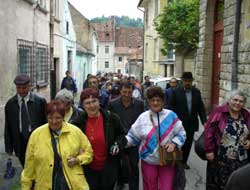 Brasov was visited by 60 members of the Blind Association from Gorj county